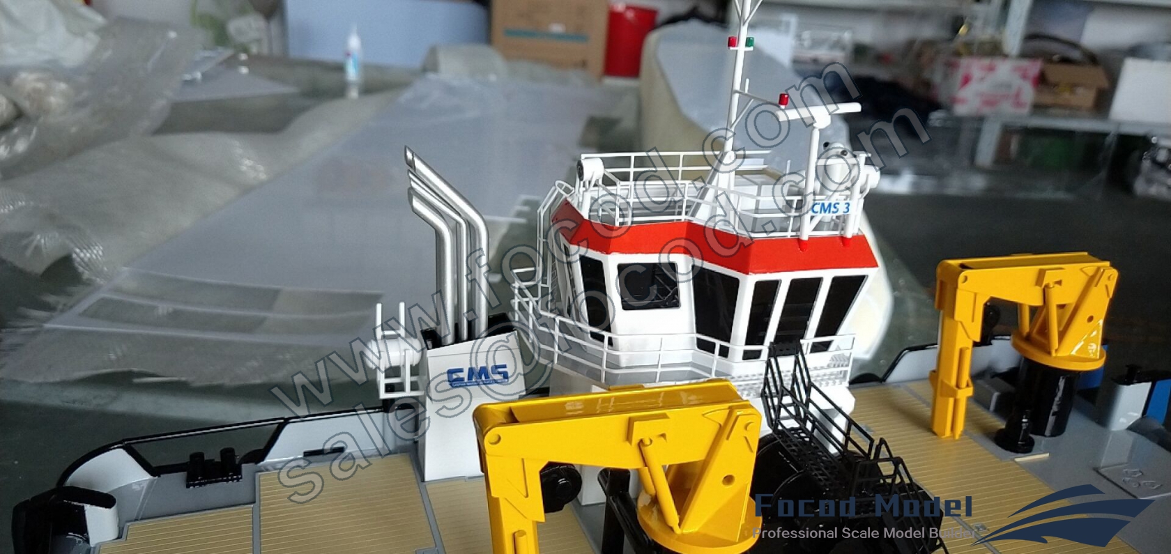 customized model of 26.9m ersatile multicat vessel